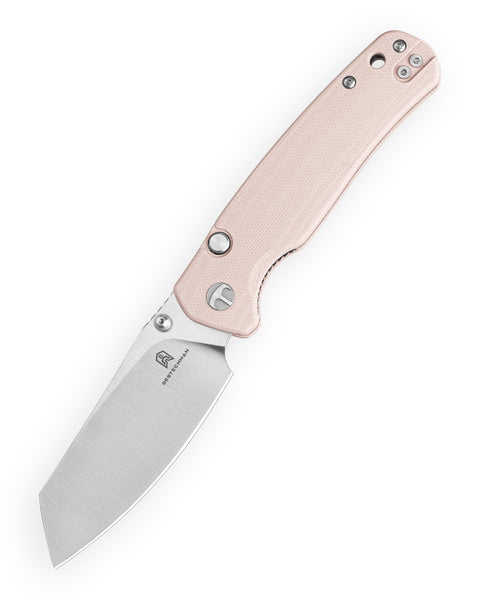 BESTECHMAN CICADA'S WING-TL BMK24C: 3.15" 10Cr15CoMoV Blade, G10 Scales, Top Liner Lock, Folding Knife