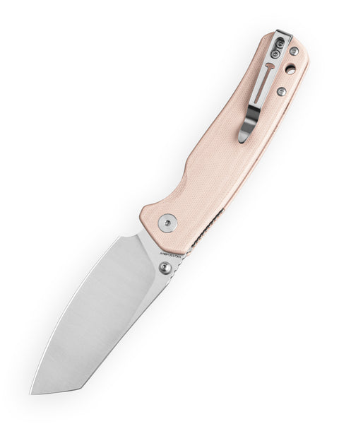 BESTECHMAN CICADA'S WING-TL BMK24C: 3.15" 10Cr15CoMoV Blade, G10 Scales, Top Liner Lock, Folding Knife