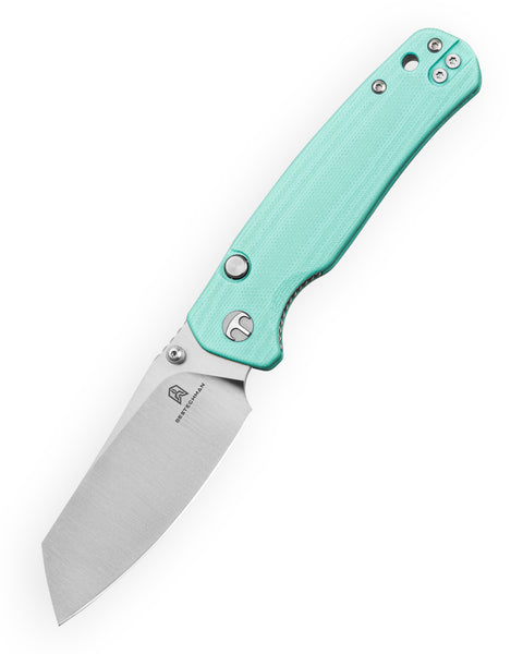 BESTECHMAN CICADA'S WING-TL BMK24D: 3.15" 10Cr15CoMoV Blade, G10 Scales, Top Liner Lock, Folding Knife