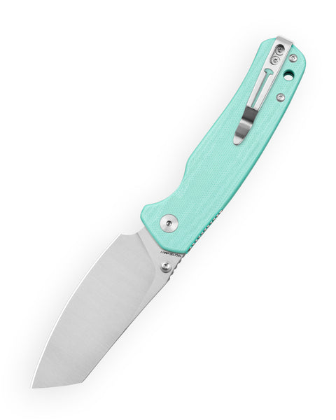 BESTECHMAN CICADA'S WING-TL BMK24D: 3.15" 10Cr15CoMoV Blade, G10 Scales, Top Liner Lock, Folding Knife