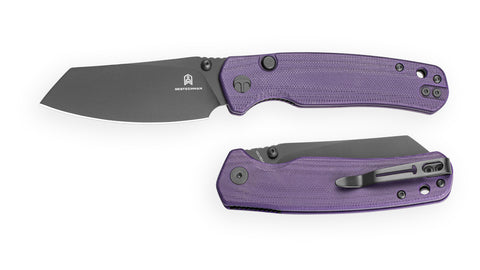 BESTECHMAN CICADA'S WING-TL BMK24F: 3.15" 10Cr15CoMoV Blade, G10 Scales, Top Liner Lock, Folding Knife