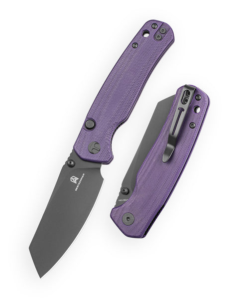 BESTECHMAN CICADA'S WING-TL BMK24F: 3.15" 10Cr15CoMoV Blade, G10 Scales, Top Liner Lock, Folding Knife