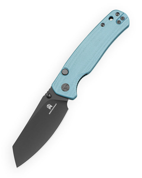 BESTECHMAN CICADA'S WING-TL BMK24G: 3.15" 10Cr15CoMoV Blade, G10 Scales, Top Liner Lock, Folding Knife