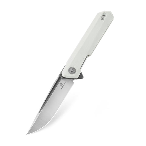 BESTECHMAN DUNDEE BMK01G: 3.35" D2 Steel Blade, G10 Scales, Liner Lock, Flipper